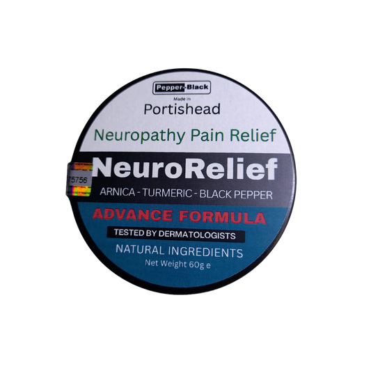 NeuroRelief neuropathy pain relief product on a white background