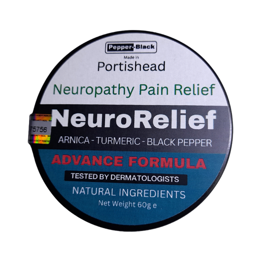 NeuroRelief neuropathy pain relief product on a white background