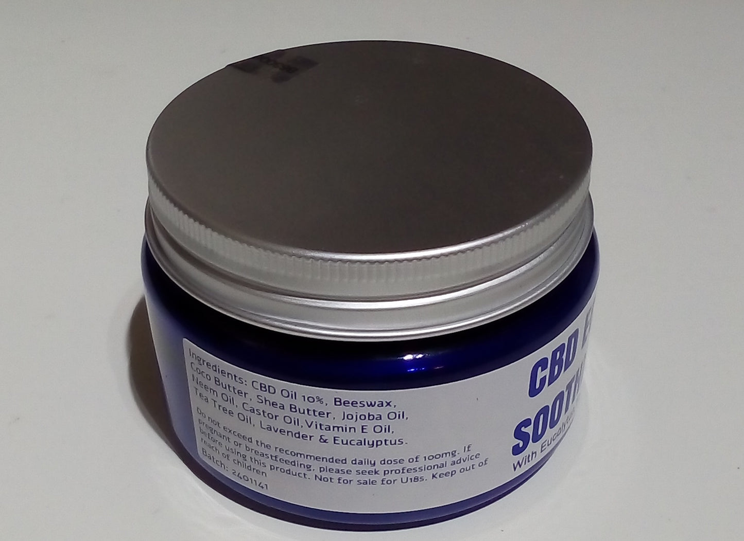 Eczema CBD Soothing Muscle Rub - Pepper-black - ingredients