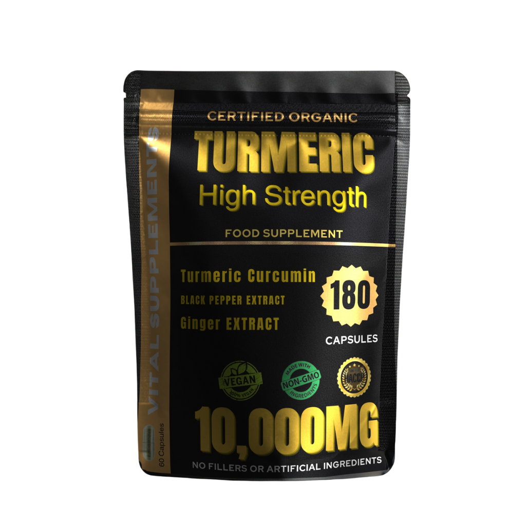 turmeric black pepper and ginger capsules - pepper black