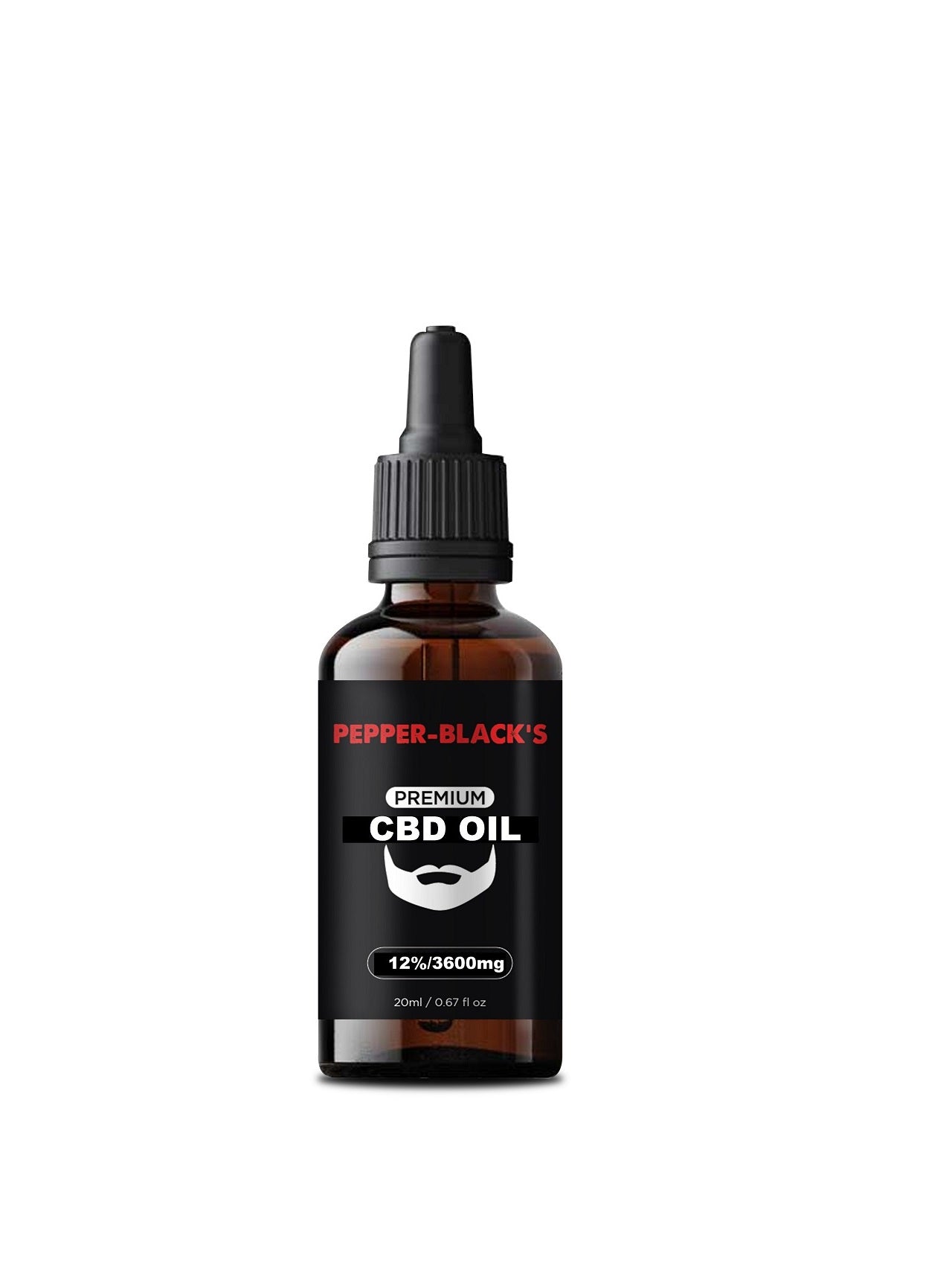 Premium Beard Balm - Natural Ingredients, Superior Grooming | pepper-black"