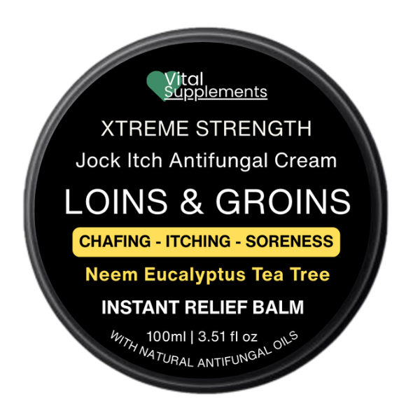 Loins & Groins Sports Antifungal Cream Balm  – 30/60g/100g