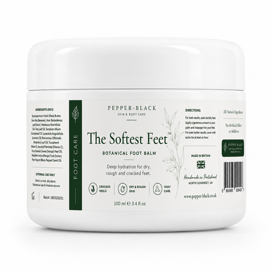 Cracked Heel & Dry Feet - Foot Balm Cream – Daily Botanical Care