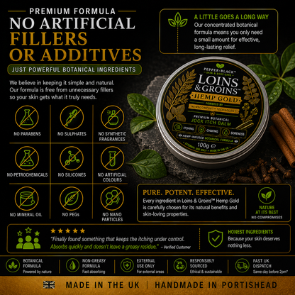 Loins & Groins™ Antifungal Jock Itch Balm