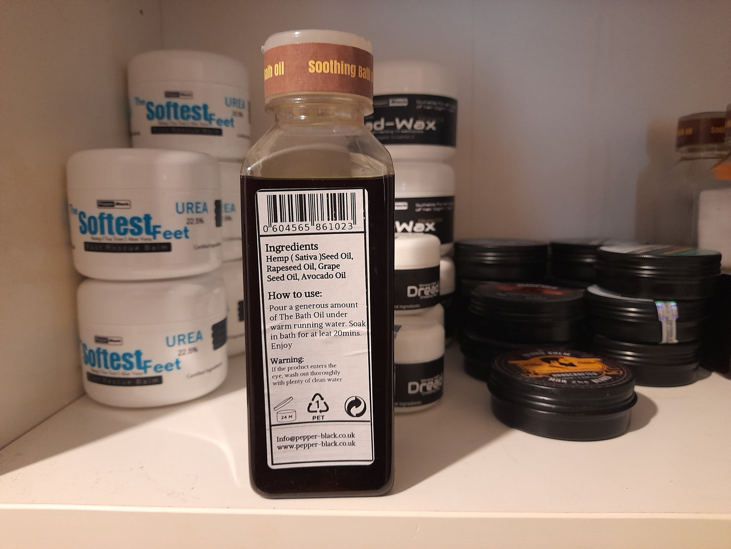 The Bath Oil | Organic Hemp | 350ml