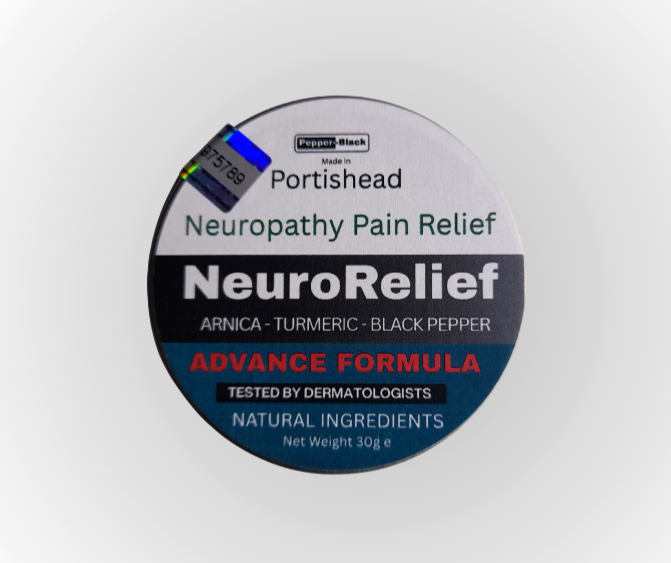 NeuroRelief - Neuropathy Pain Relief Balm - Max Strength | Arnica Turmeric Black Pepper