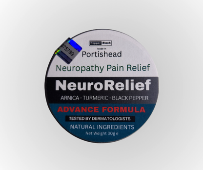 NeuroRelief - Neuropathy Pain Relief Balm - Max Strength | Arnica Turmeric Black Pepper
