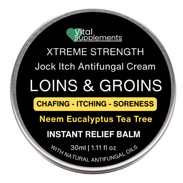 Loins & Groins Sports Antifungal Cream Balm  – 30/60g/100g