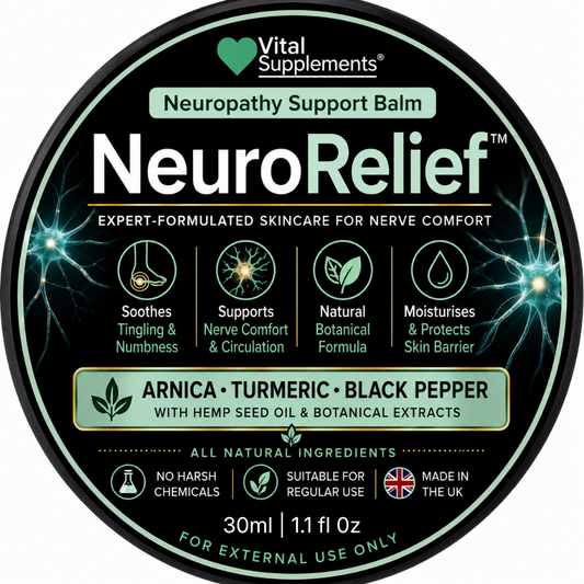 NeuroRelief™ - Neuropathy Pain Relief Balm - Max Strength | Arnica Turmeric Black Pepper