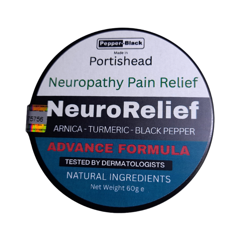 NeuroRelief neuropathy pain relief product on a white background