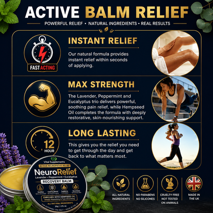 Active Nerve Neuropathy Comfort Balm - 30g