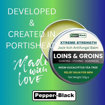 Loins & Groins Sports Antifungal Cream – Fast Relief for Jock Itch, Sweat Rash & Athlete’s Foot – 30/60g