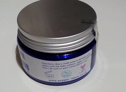 Eczema CBD Soothing Muscle Rub - Pepper-black - back