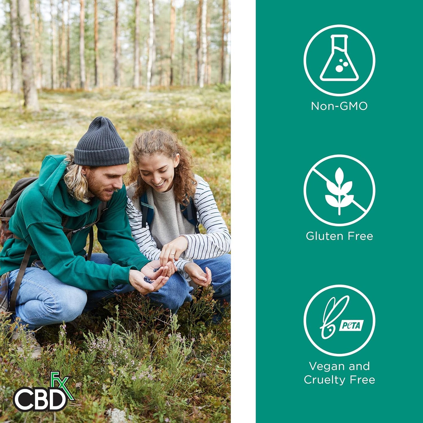 CBDfx 500mg CBD High Strength CBD Oil, Improved Purity, All Natural, Vegan, Non-GMO, Broad Spectrum, Blended with MCT Oil, No THC, 30ml (30 Days)