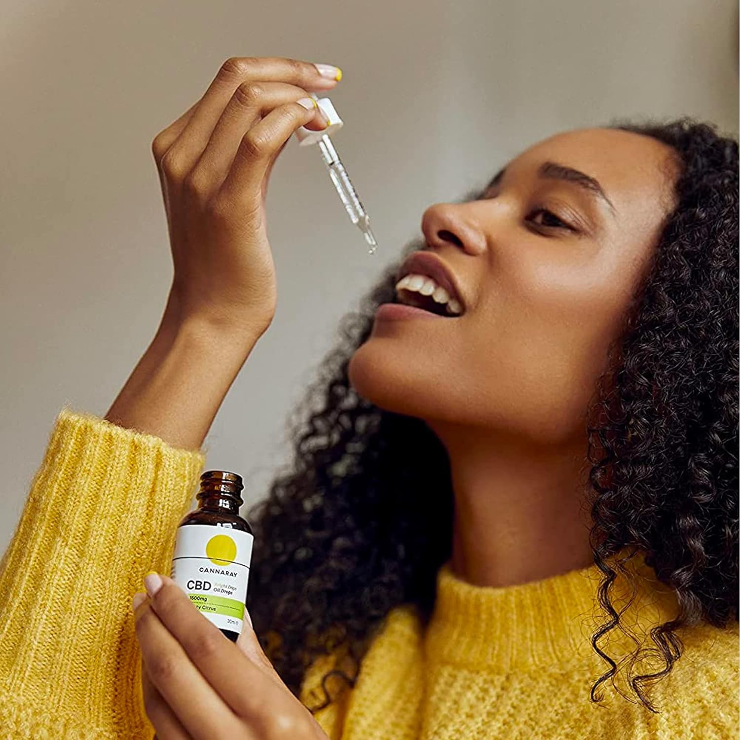 500mg Zesty Citrus Flavour CBD OIl Low Strength 10ml Bottle drops