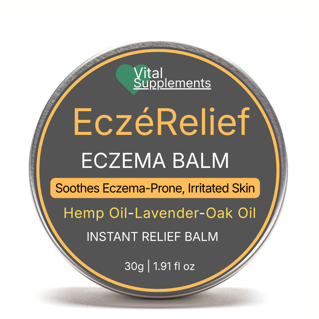 EczéRelief™ Eczema Balm – Soothes Itchy, Irritated Skin | Premium Cream 30