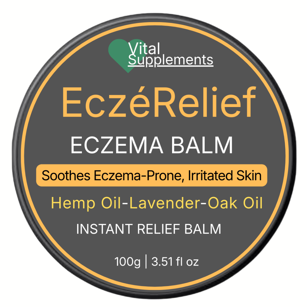 EczéRelief™ Eczema Balm – Soothes Itchy, Irritated Skin | Premium Cream 30
