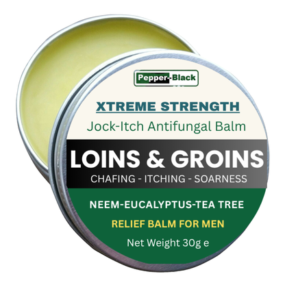 Loins & Groins Sports Antifungal Cream – Fast Relief for Jock Itch, Sweat Rash & Athlete’s Foot – 30/60g