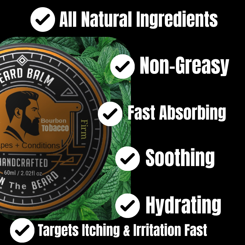 Men's Ultimate Recover Beard Balm - | Helps Conditions | Sooths + BeardDruff