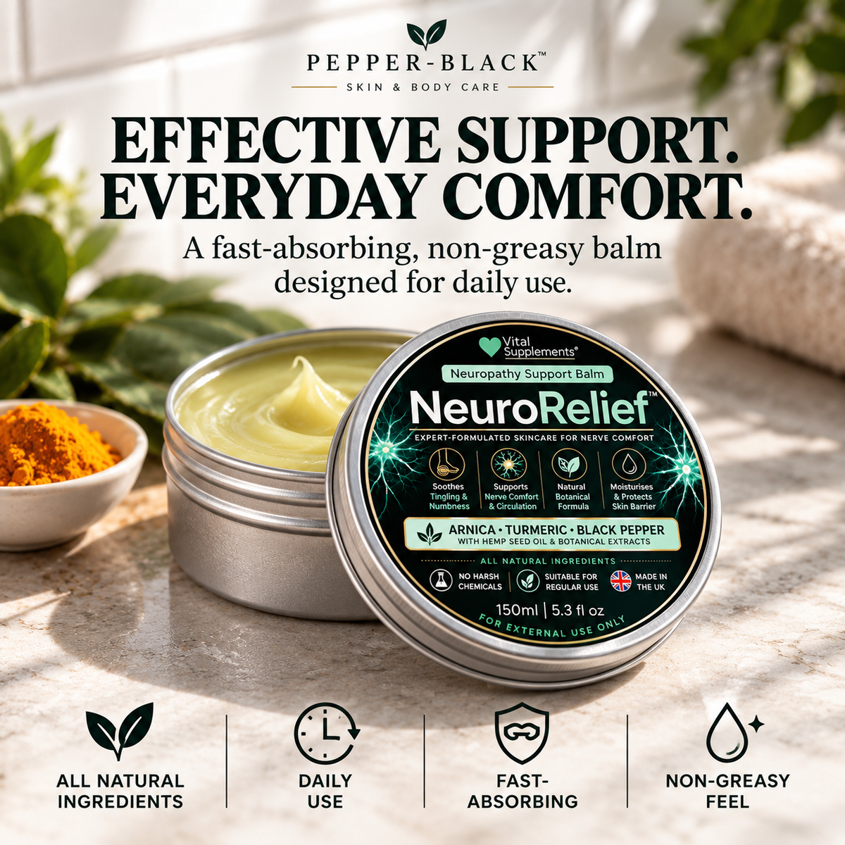 NeuroRelief™ - Neuropathy Balm - 150ml