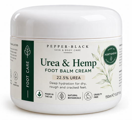 Pepper-Black Intensive Foot Cream Urea&Hemp  22.5% | For Dry-feet