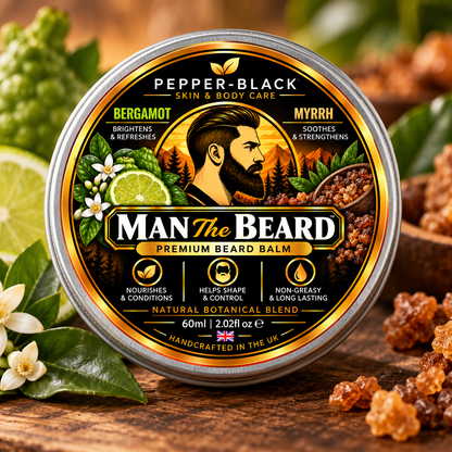Bergamot & Myrrh Beard Balm – 60ml