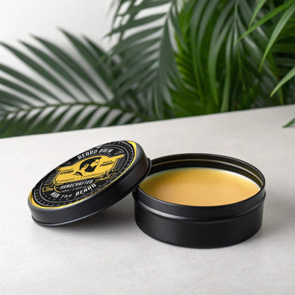 Premium Firm Hold Sweet Orange + Black Pepper Face Beard Balm | 60ML