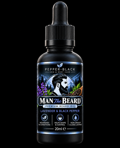 Man The Beard – Nourishing Beard Oil (20ml)