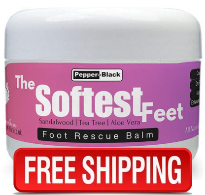 ✅ The Softest Feet ✅ Cracked Heel & Dry Foot Balm Cream Treatment Free Lip Balm
