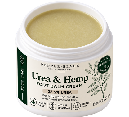 Pepper-Black Intensive Foot Cream Urea&Hemp  22.5% | For Dry-feet