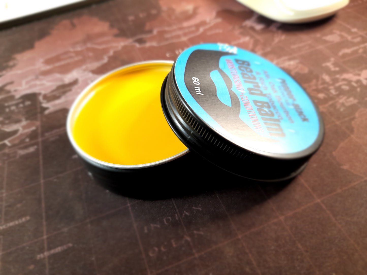 Ale, Oak Bourbon & Rich Tobacco - 100% Natural Beard Balm Sented Medium Hold Tame Facial Hair Conditioning