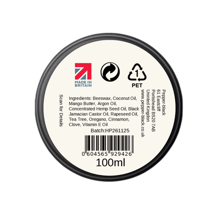 Jock Itch Maximum Antifungal Athletes Foot Cream w/Hemp Strength Large 100ml