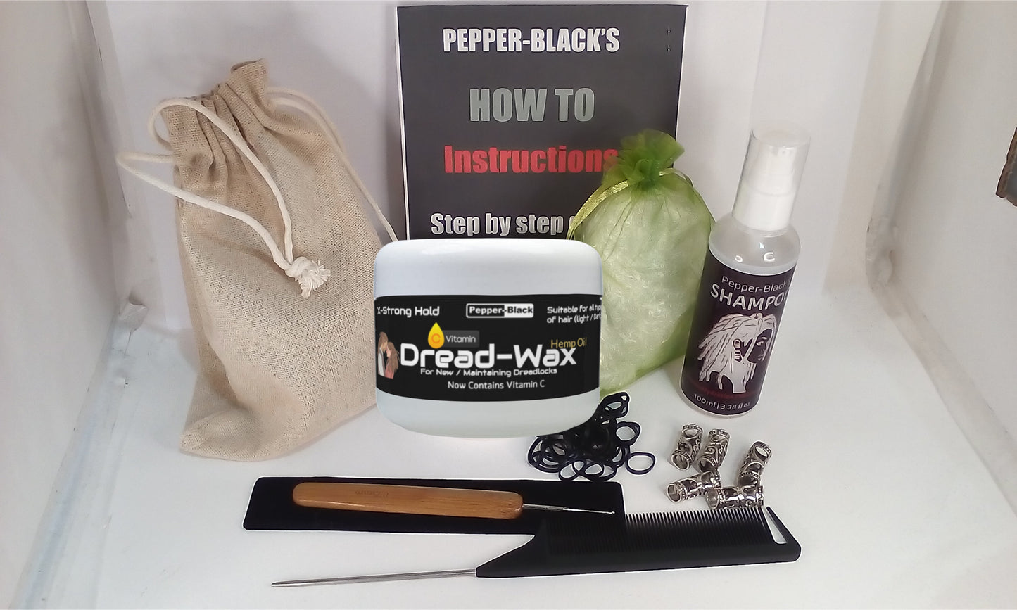 Dreadlocks Dread Wax Essential Survival Starter Kit - 100ml | 150ml