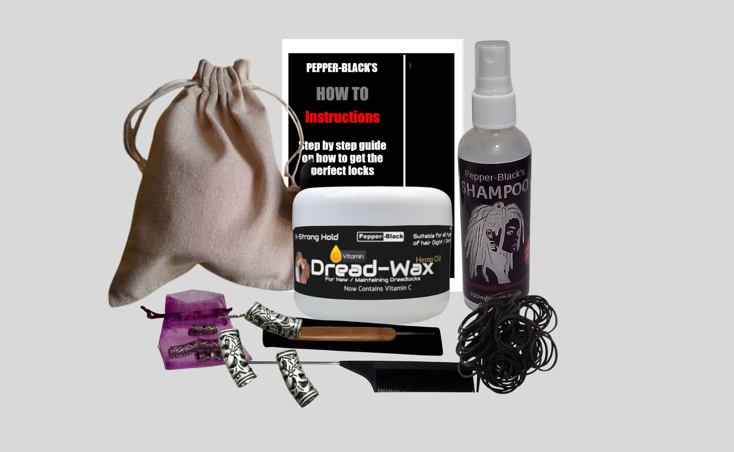 Dreadlocks Dread Wax Essential Survival Starter Kit - 100ml | 150ml