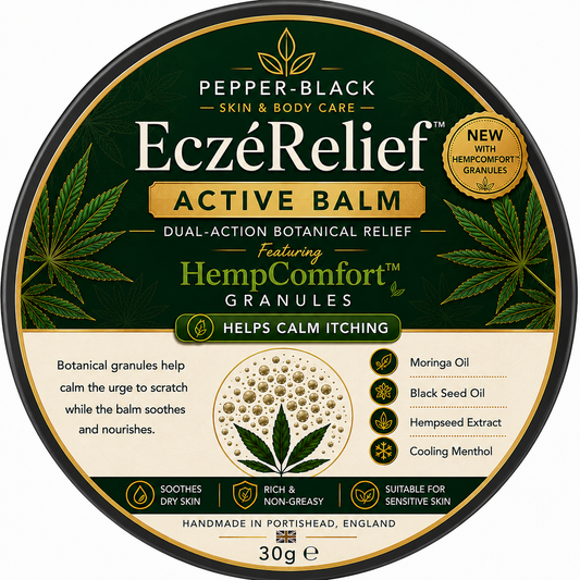 Eczema Itchy Skin Balm HempComfort Technology Active Balm 30g 60g Relief