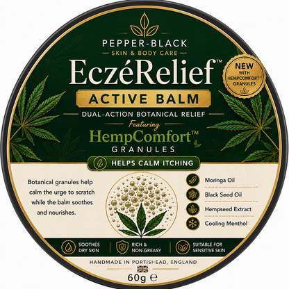 Eczema Itchy Skin Balm HempComfort Technology Active Balm 30g 60g Relief