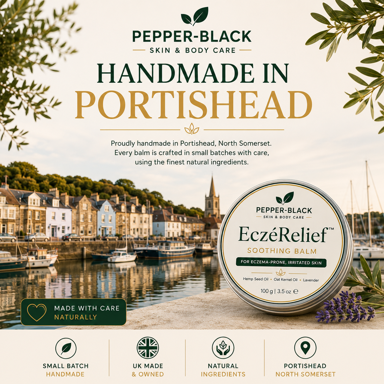 EczéRelief™ Eczema Balm – Soothes Itchy, Irritated Skin | Premium Cream 30