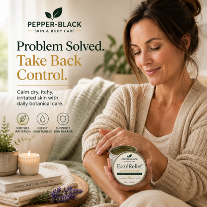 EczéRelief™ Eczema Balm – Soothes Itchy, Irritated Skin | Premium Cream 30