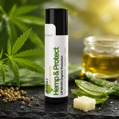 Hemp + Protect Lip Balm - Lip Balm - Organic Protection - 5g