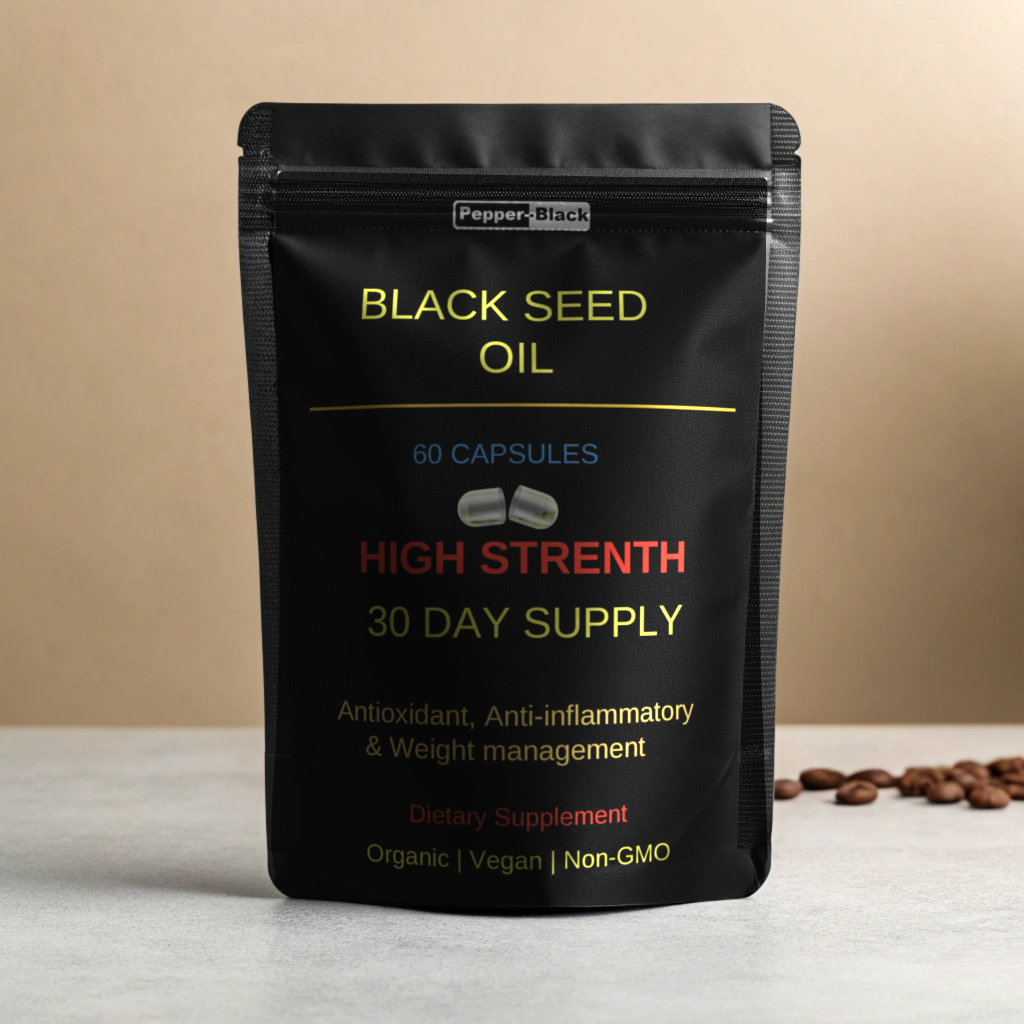 Black Seed Oil | 60 Capsules | Months Supply | Vitamins