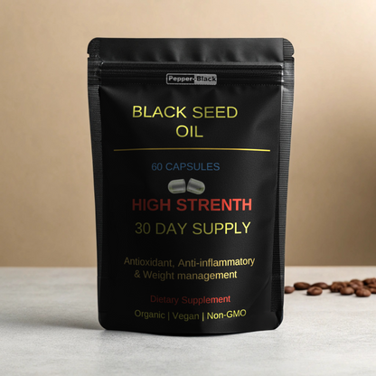 Black Seed Oil | 60 Capsules | Months Supply | Vitamins