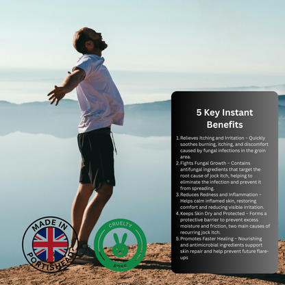 Loins & Groins Sports Antifungal Cream Balm  – 30/60g/100g