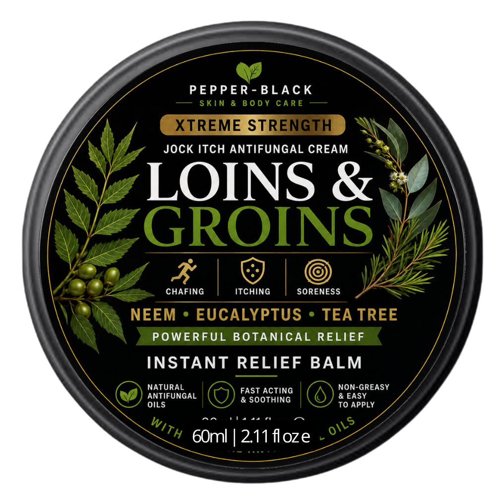 Loins & Groins Sports Antifungal Cream Balm  – 30/60g/100g