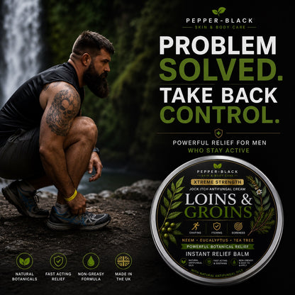 Loins & Groins™ Sports Antifungal Cream Balm  – 150ml