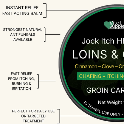 Jock Itch w/Hemp Large 100ml