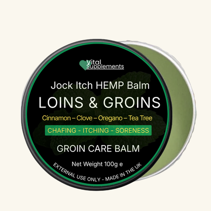 Jock Itch w/Hemp Large 100ml