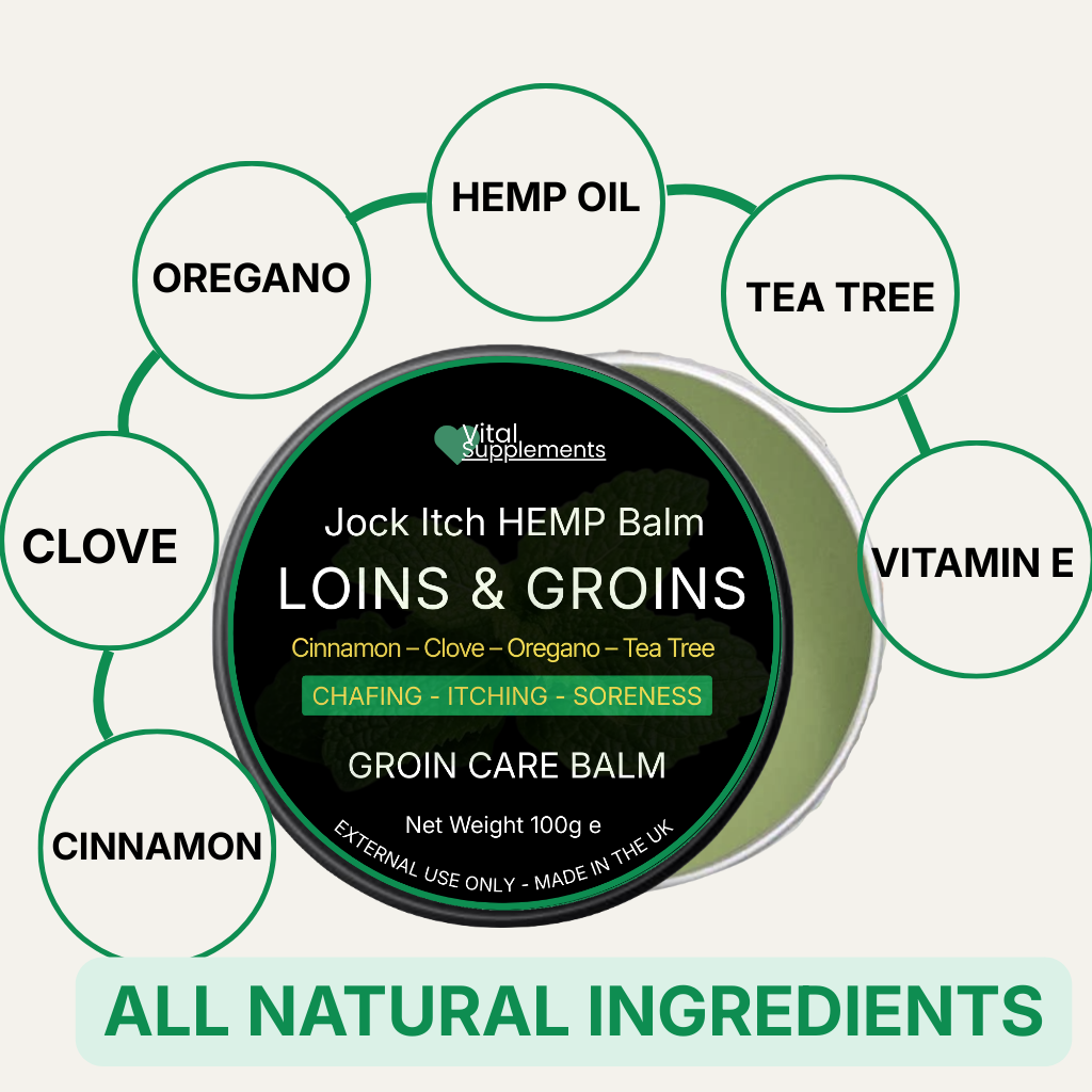 Jock Itch w/Hemp Large 100ml