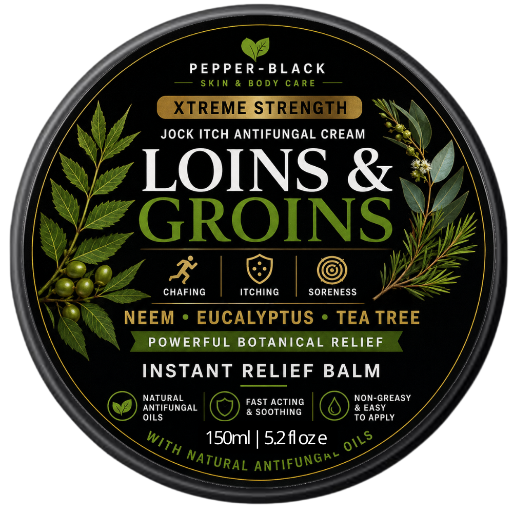 Loins & Groins™ Sports Antifungal Cream Balm  – 150ml
