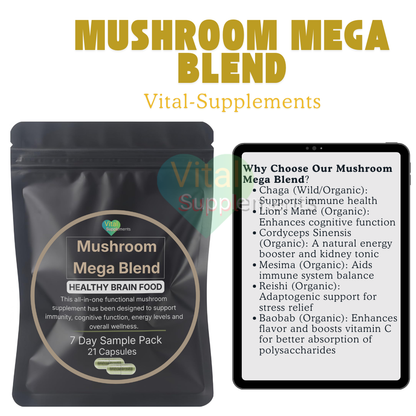 Premium Supplement Sample Packs – Try Before You Commit (Free Shipping)