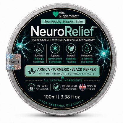 NeuroRelief™ - Neuropathy Pain Relief Balm - Max Strength | Arnica Turmeric Black Pepper